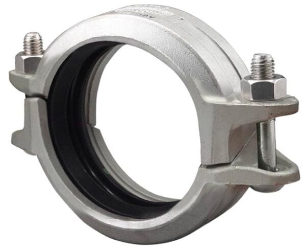 SS-5 stainless steel rigid coupling angle-pad design
